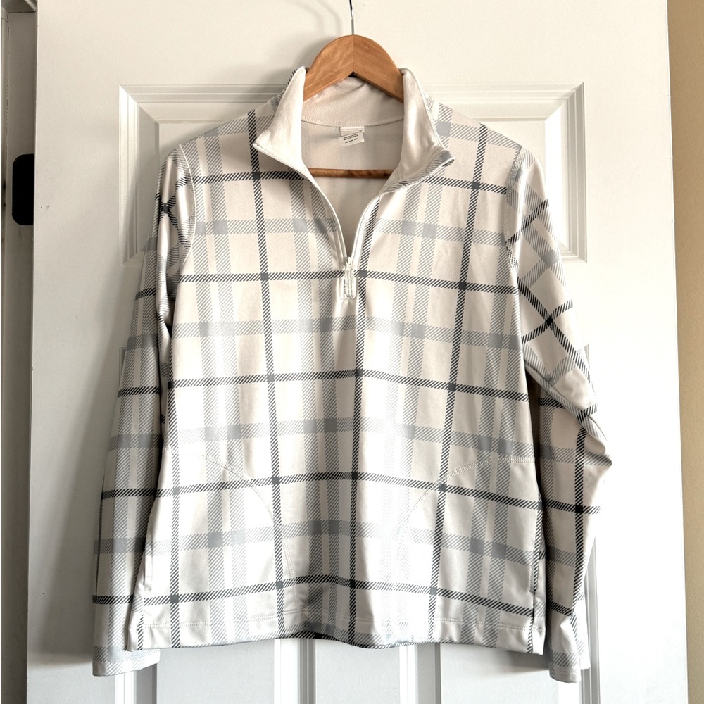 1/4 zip top by Avis. Size M (8 - 10).